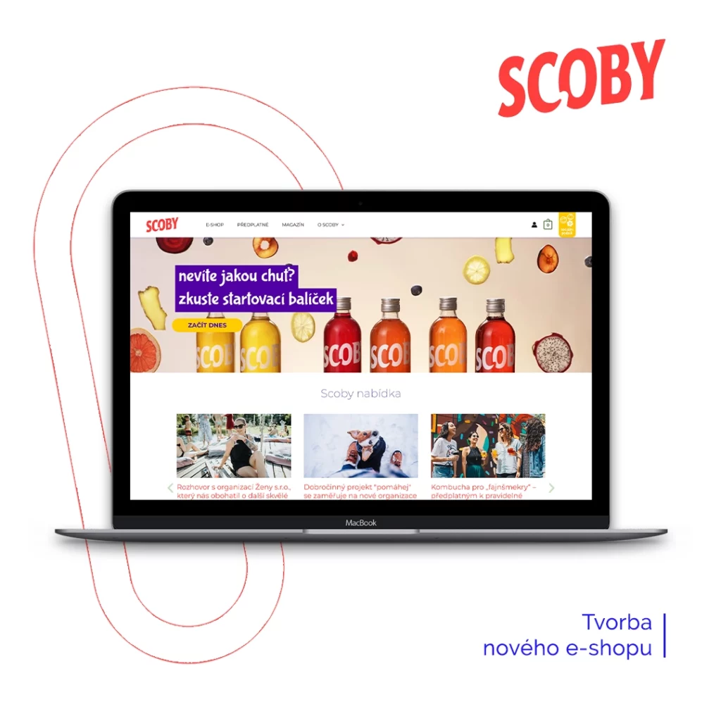 Webové stránky - Scoby